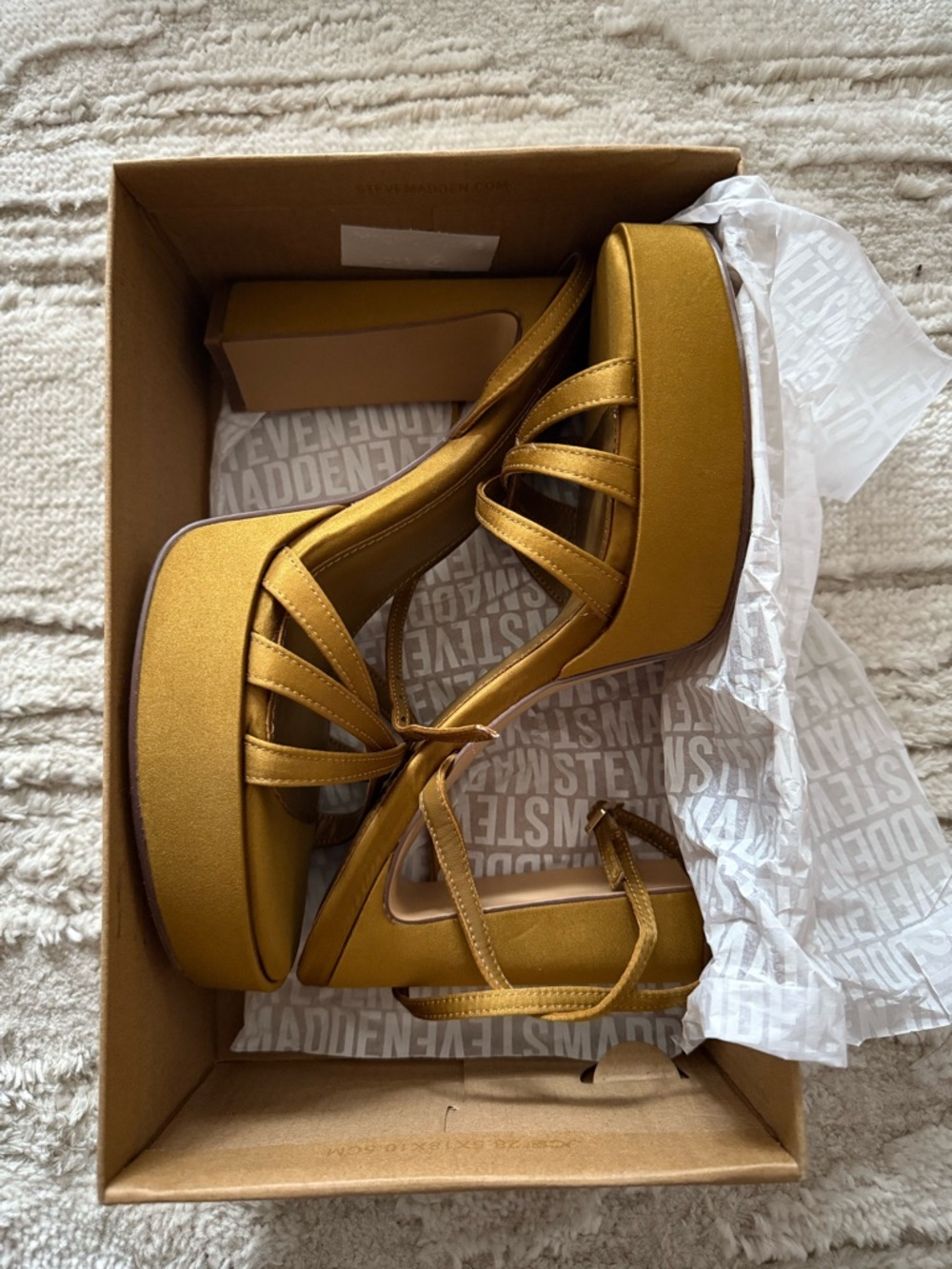 Steve Madden Platform Strappy Heels